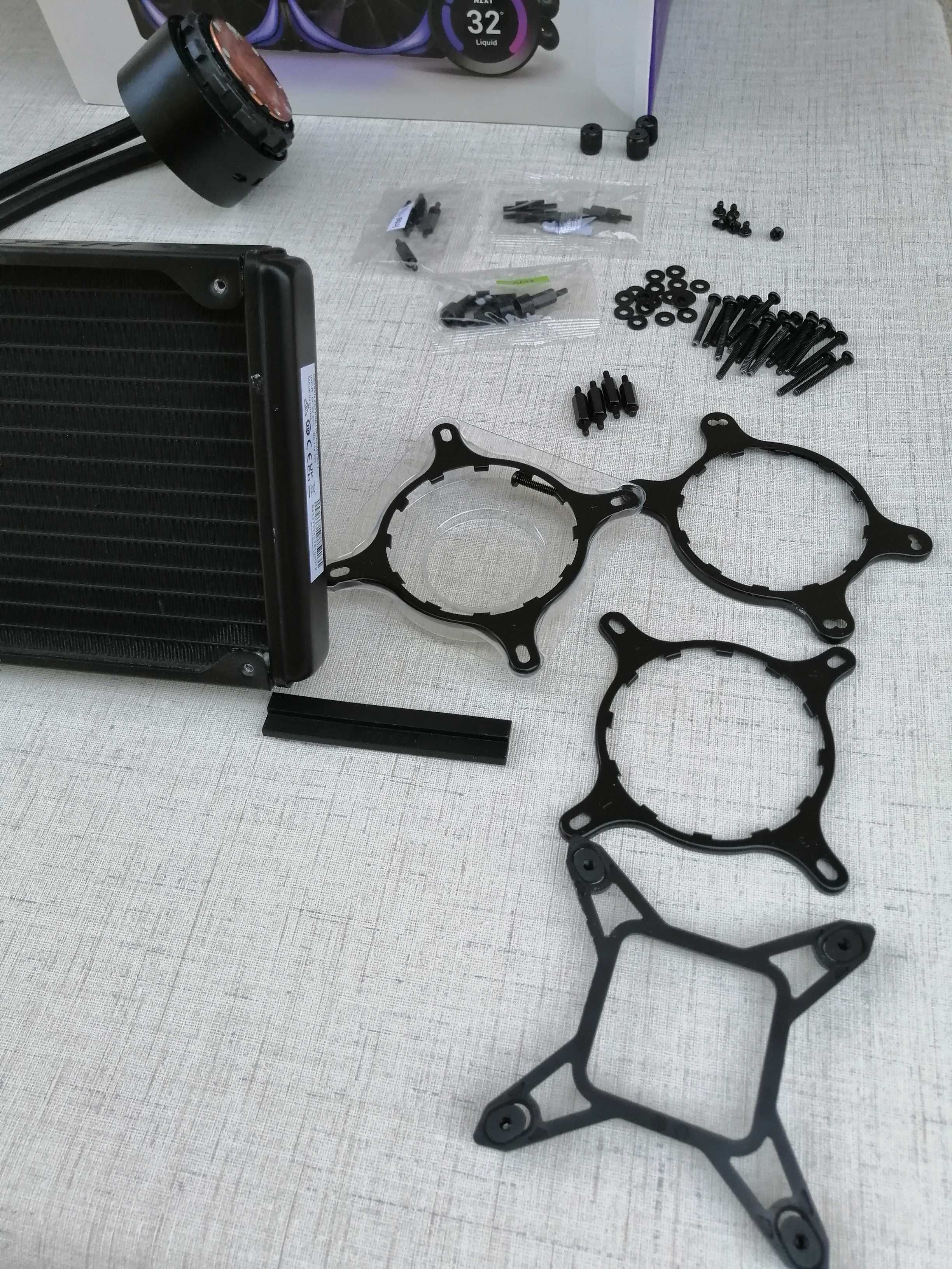Chłodzenie wodne Nzxt Kraken Z63 czarne wentylator