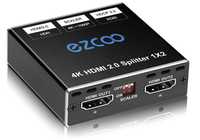Rozdzielacz HDMI 1 in 2 Out 4K Ezcoo