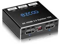 Rozdzielacz HDMI 1 in 2 Out 4K Ezcoo