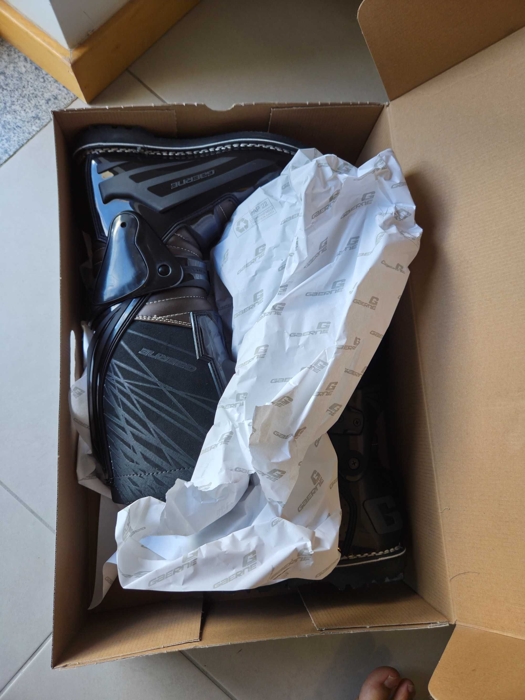 Botas GAERNE MX FASTBACK Enduro 42 Novas