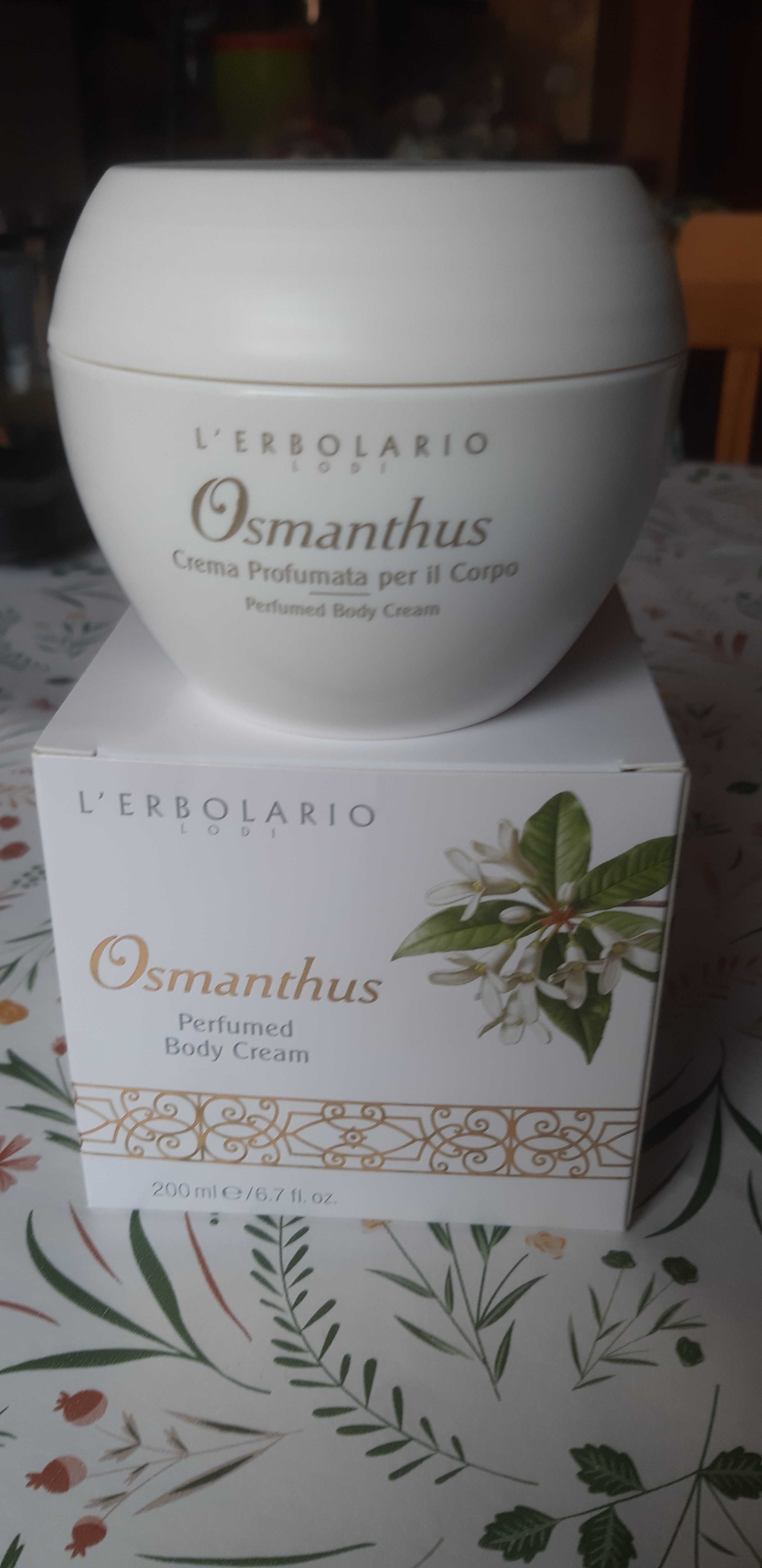 L'Erbolario Osmanthus perfumowany krem do ciała 200 ml damski nowy