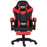 Fotel Gamingowy z podnóżkiem INFINI ESPACE Red