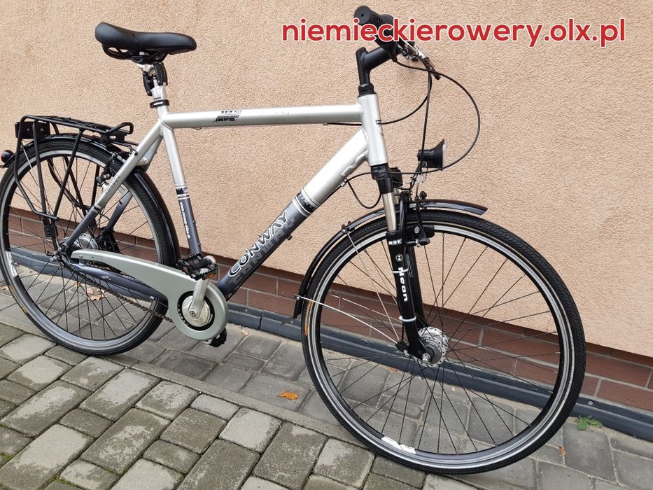Rower męski miejski CONWAY koła 28 SHIMANO NEXUS aluminium WYSYŁKA