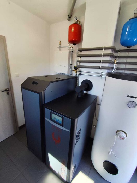 Kociołna pellet  RTB Feniks  na pellet 16 kW dofinansowanie od ręki