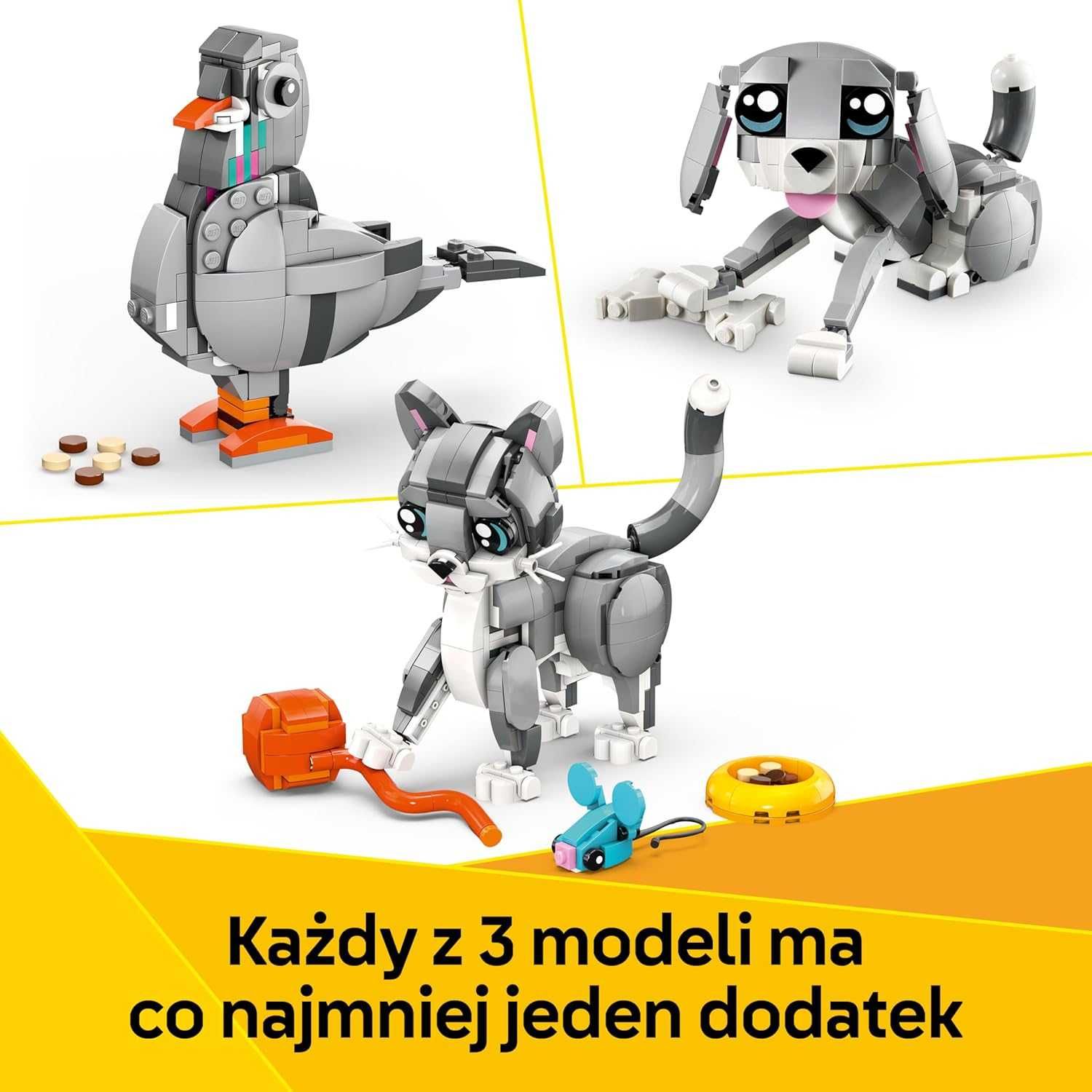 LEGO Creator 3 w 1 Psotny kot