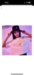 Акция футболка топ kangol logo boxy tee ld23 oatmeal