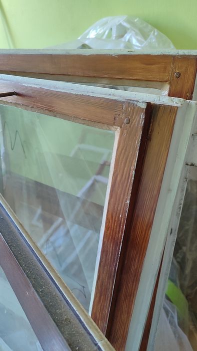 Drewniane okna, z dowozem.