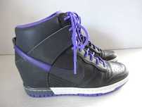 Buty NIKE DUNK SKY HI roz 38,5 SKÓRA Na Koturnie Koturny