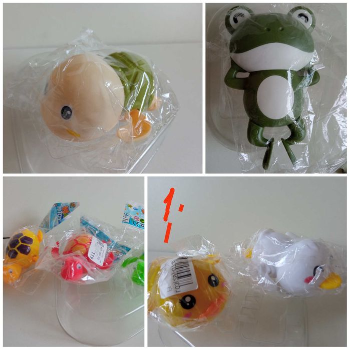 Игрушки "неваляшка", механические плавающие, ездящие, кувыркающиеся .