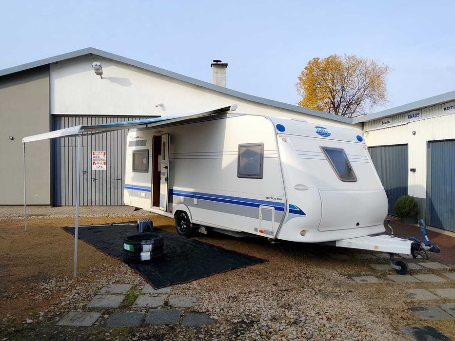 Hobby-560-Markiza-Mover-Bagażnik-Wc-Prysznic-Dmc 1450kg.Gwarancja.