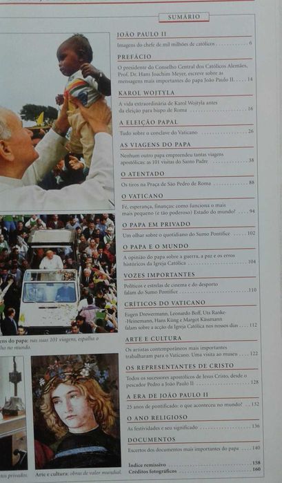 João Paulo lI-crônica em imagens