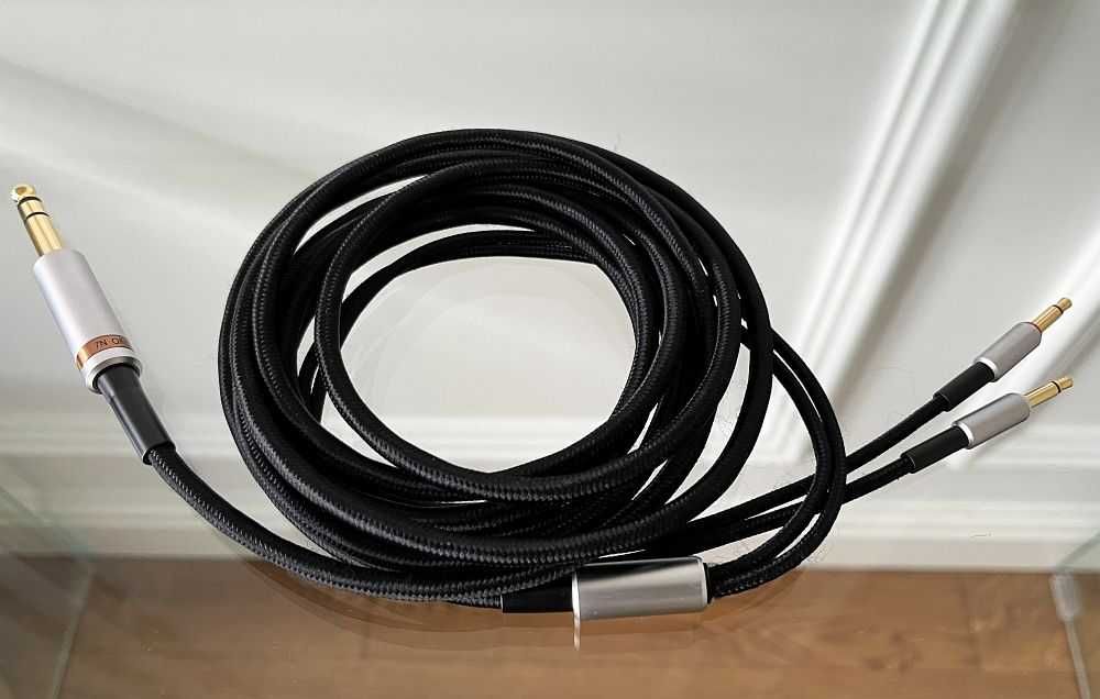 Oryginalny kabel Denon 3m duży jack do słuchawek D5200 / D7200 / D9200