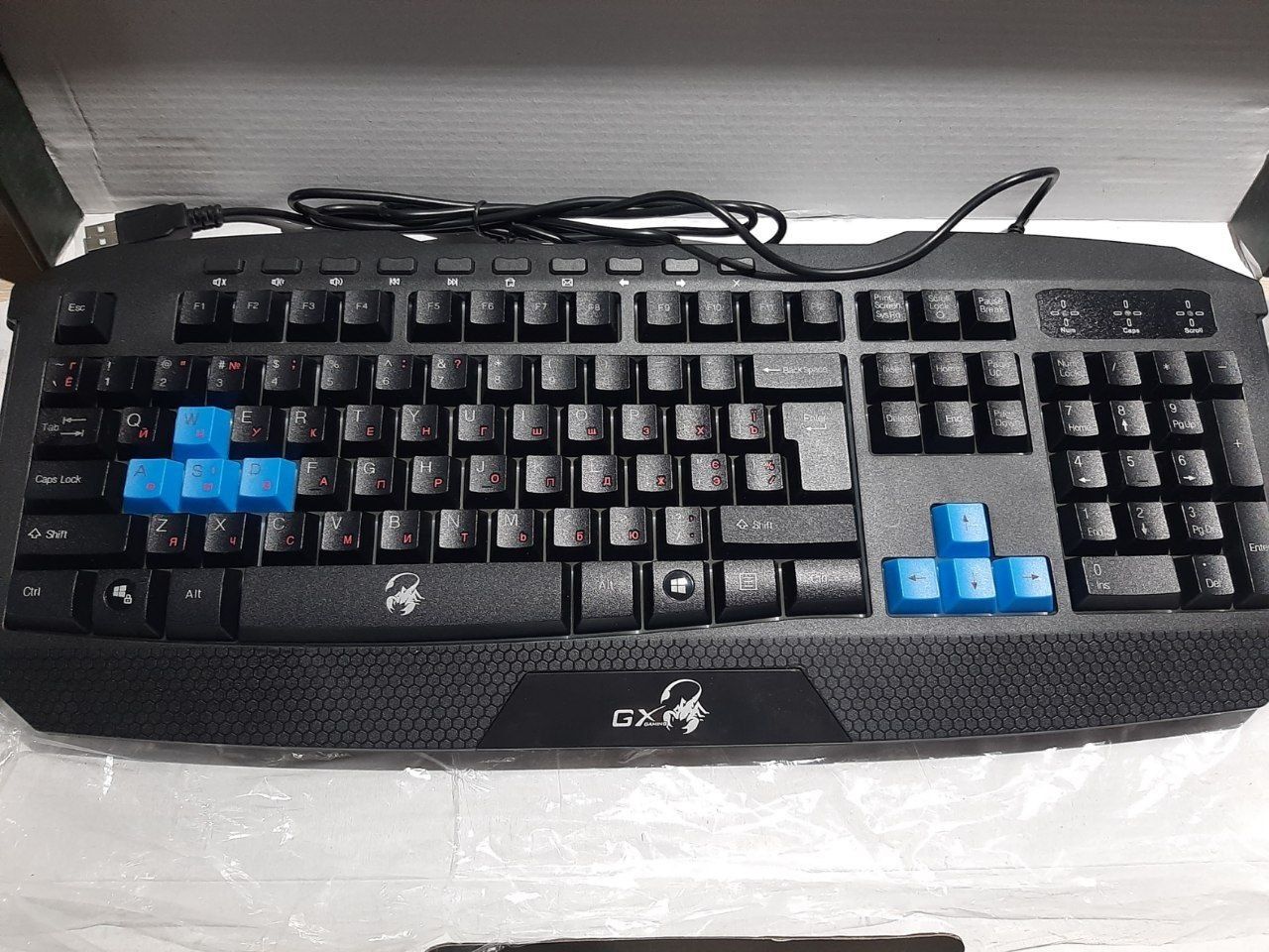 Клавіатура Genius Gaming keyboard Scorpion K215