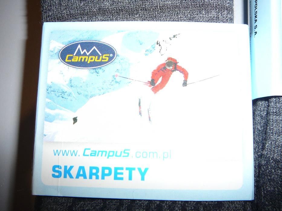 Skarpety narciarskie SOVI Campus rozmiar 40/42 na prezent NOWE