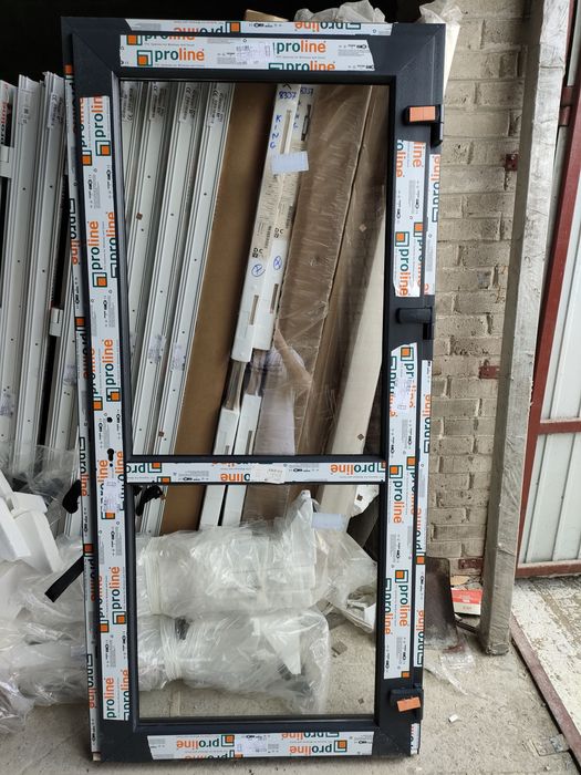 Drzwi PCV 90x210 Antracyt