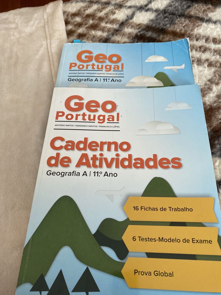 Livros Geografia A 10/11 ano