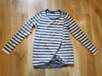Bcp bonprix xs s 34 36 bluza sweter szary w paski ciążowy na ciąże cią