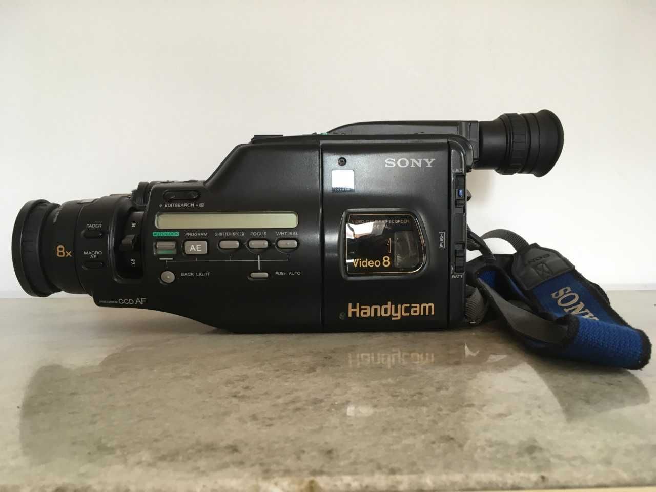 Máquina Filmar Sony CCD-F455E Handycam Video 8 completa com  manual