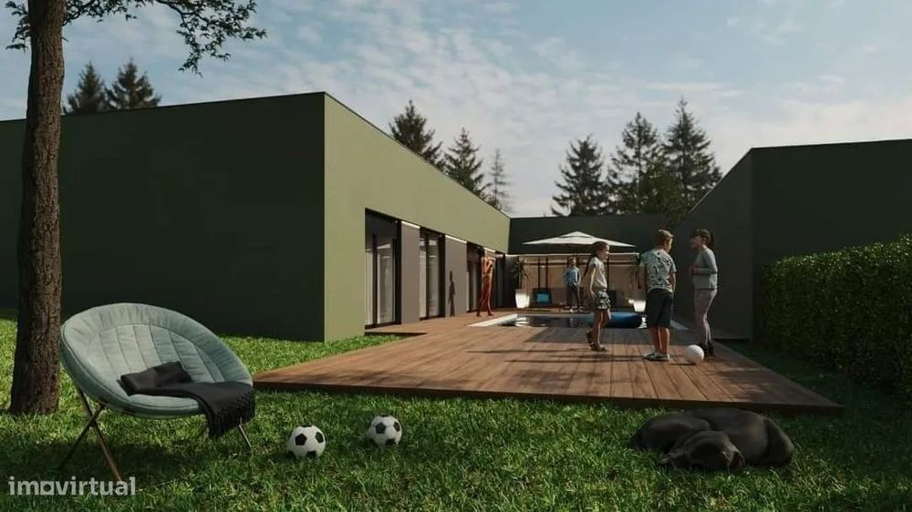 Moradia Térrea com 4 Suites e Piscina localizada em Celeirós-Braga