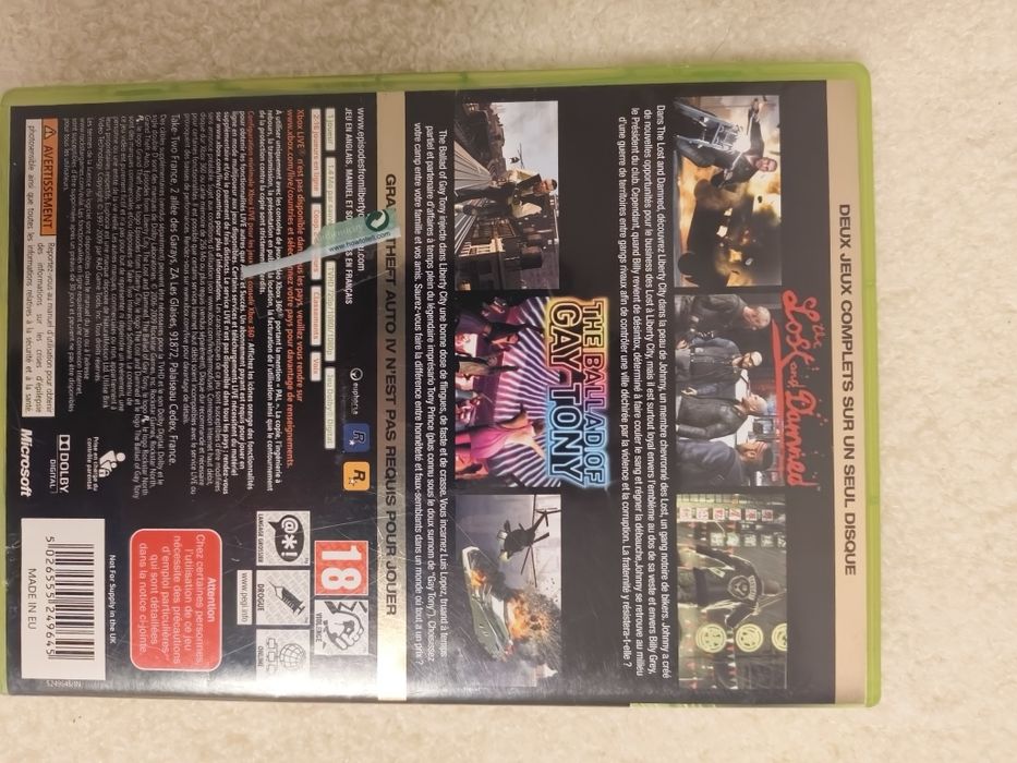 Grand Thef Auto IV Liberty City Edition xbox360