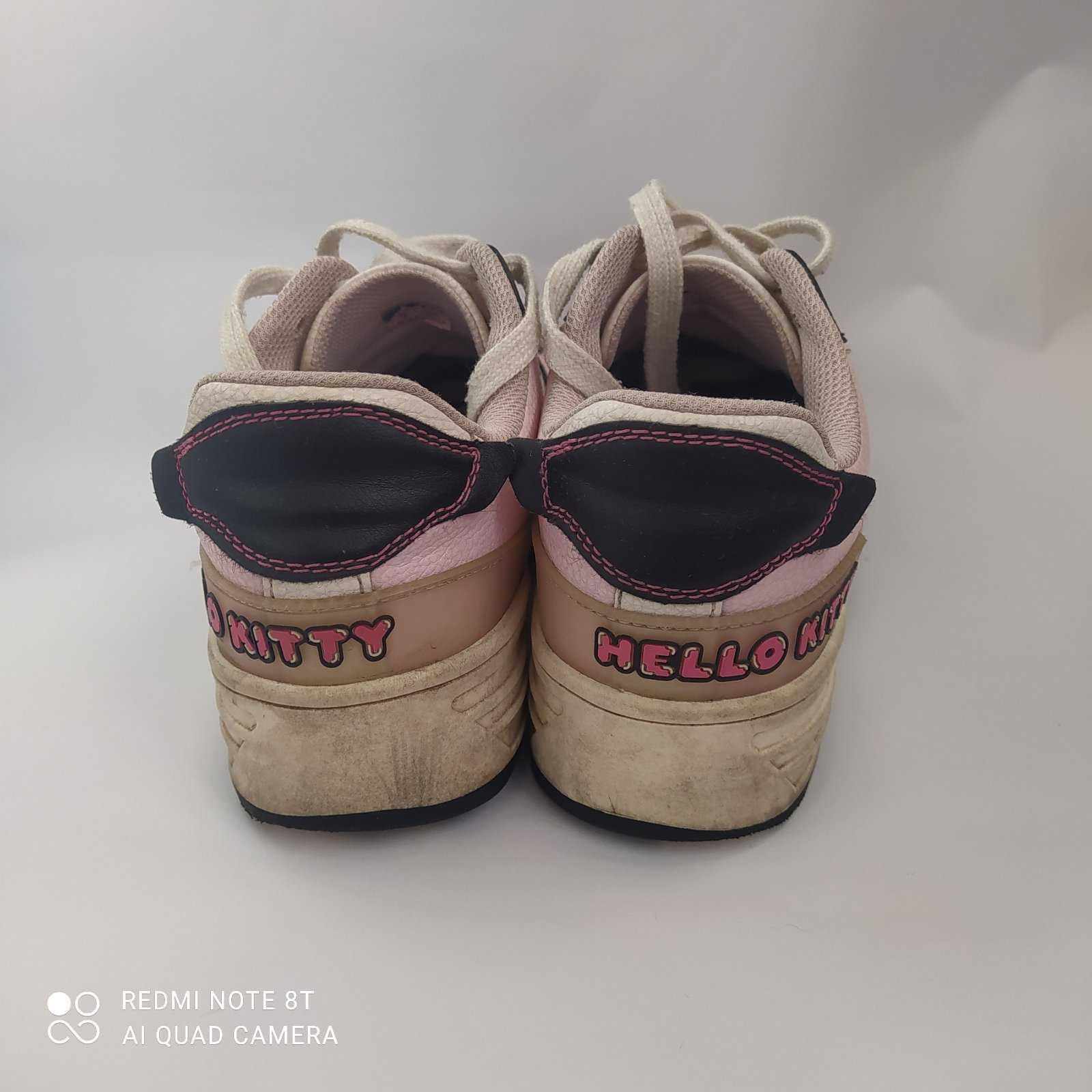 Кроссовки кеды Bershka Hello Kitty р. 38 по стельке 24,5 см