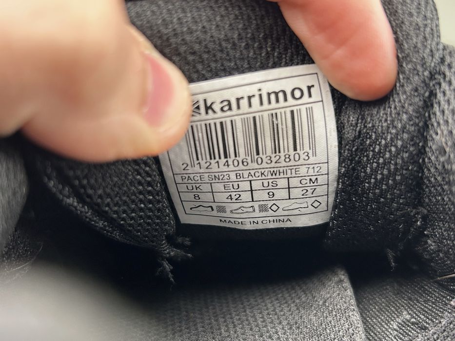 Оригінал! Кросівки Karrimor 42 розмір М05652