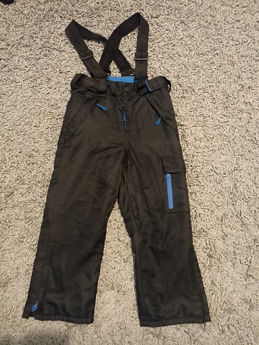 Zimowe, ocieplane spodnie Reserved r.122