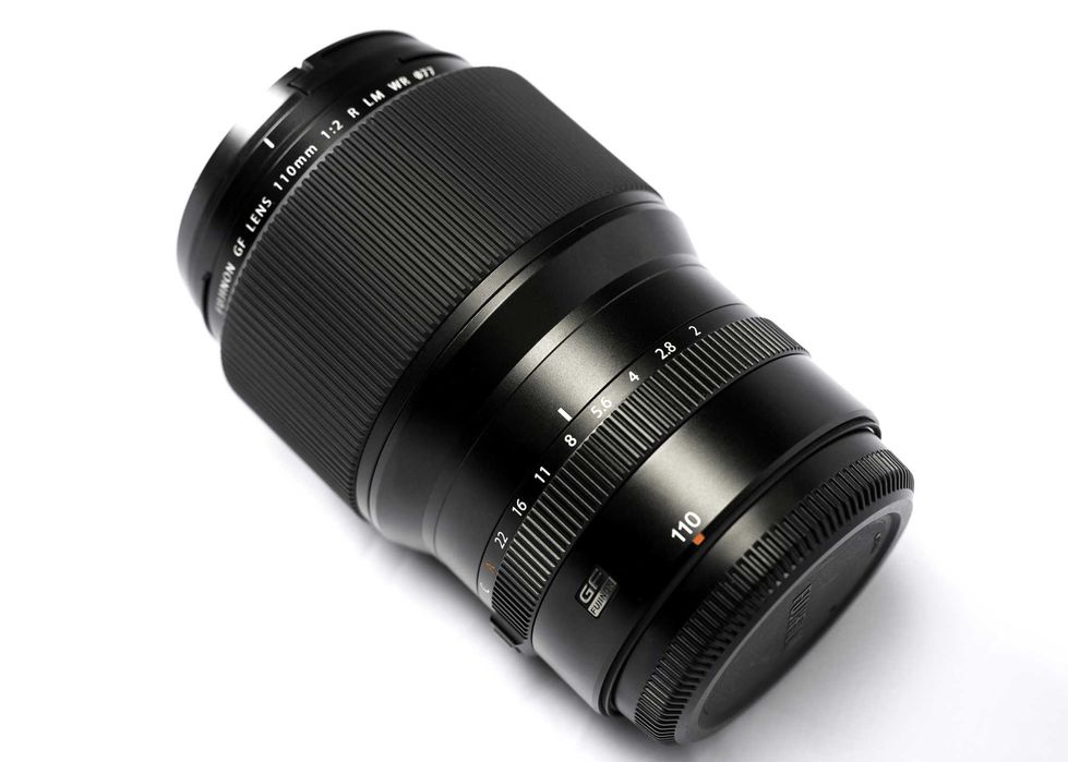 Fujinon GF 110mm f/2 R LM WR - Legenda portretu GFX. Stan idealny.