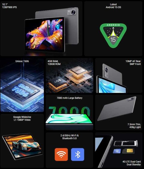 Планшет CHUWI Hi10 XPro (4/128) LTE з Чохлом (CW-102939)