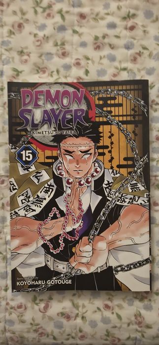 Mangá Demon slayer Volume 15 Versão Inglesa