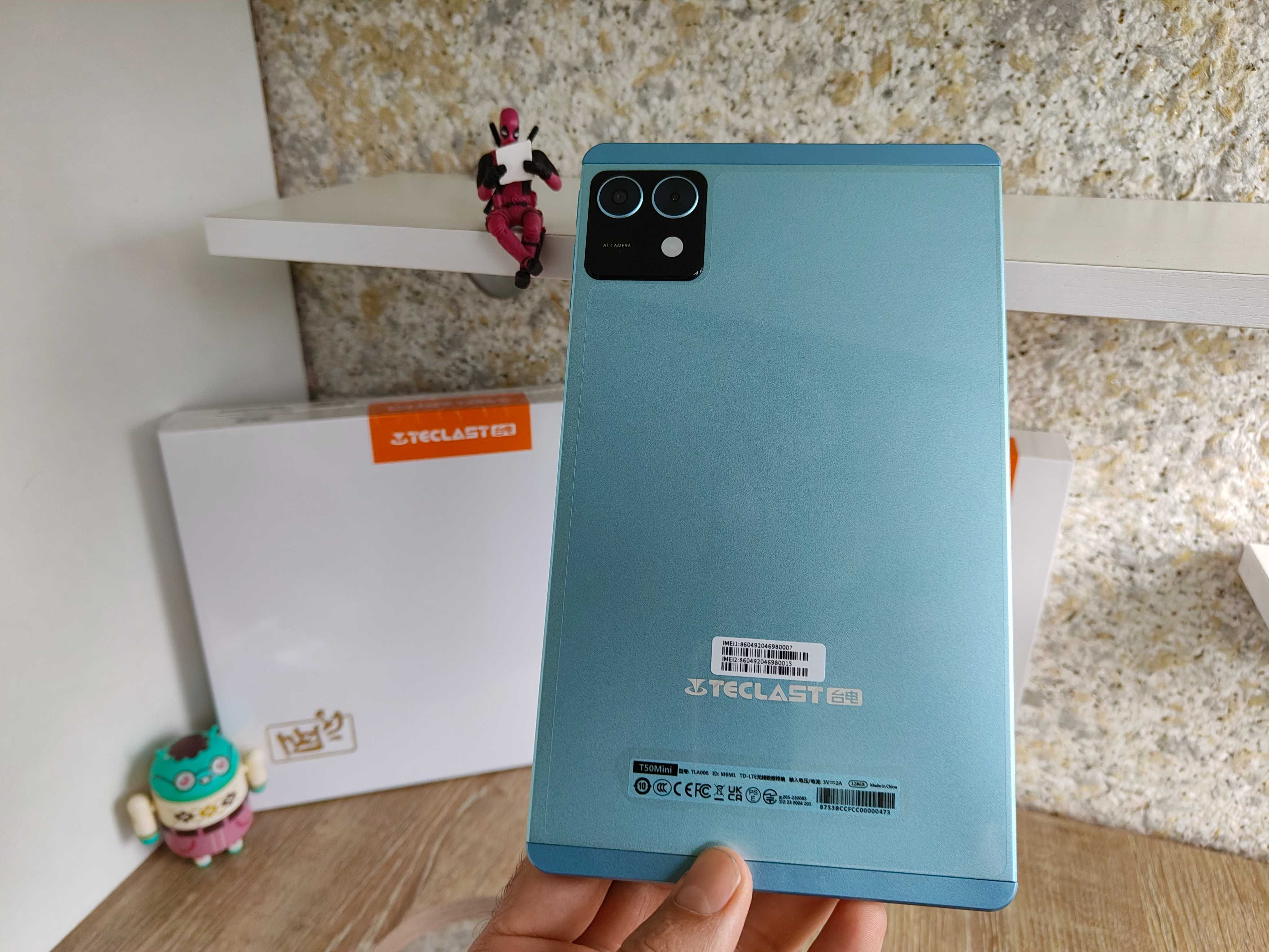 Teclast T50 Mini 8/128ГБ, 8.7" 120Гц, Helio G99, 5100мАг, 2-сім, Новий