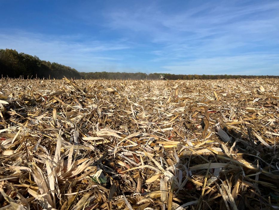 Жатка кукурузная Джон Дір 892 з сечкарем. Обмін
