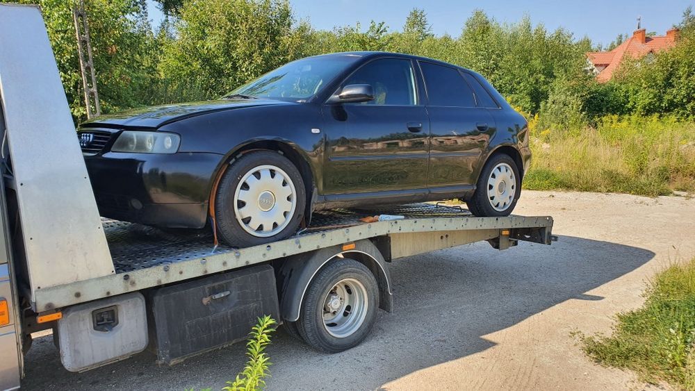 Audi a3 8l lift 5 drzwi 1.9 130 km 6 biegów  ly9b części blask Gołdap