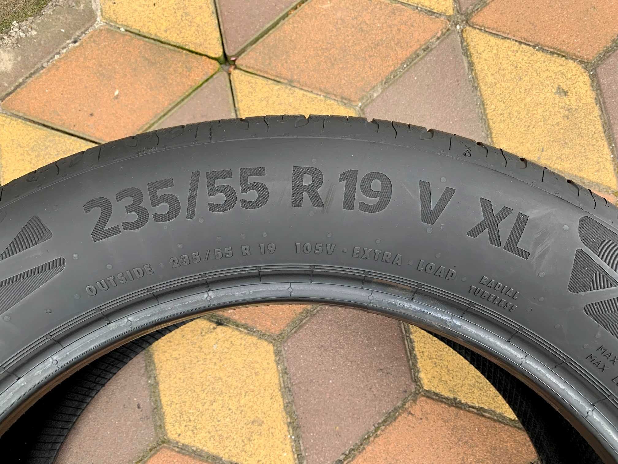 235/55 R19 Continental EcoContact 6. Шини літні 4 шт.