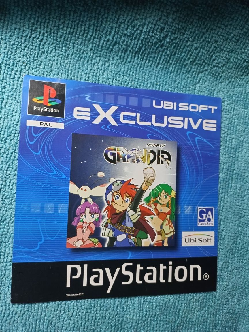 Ps1 Grandia psx psone Okładka Przednia PlayStation 1