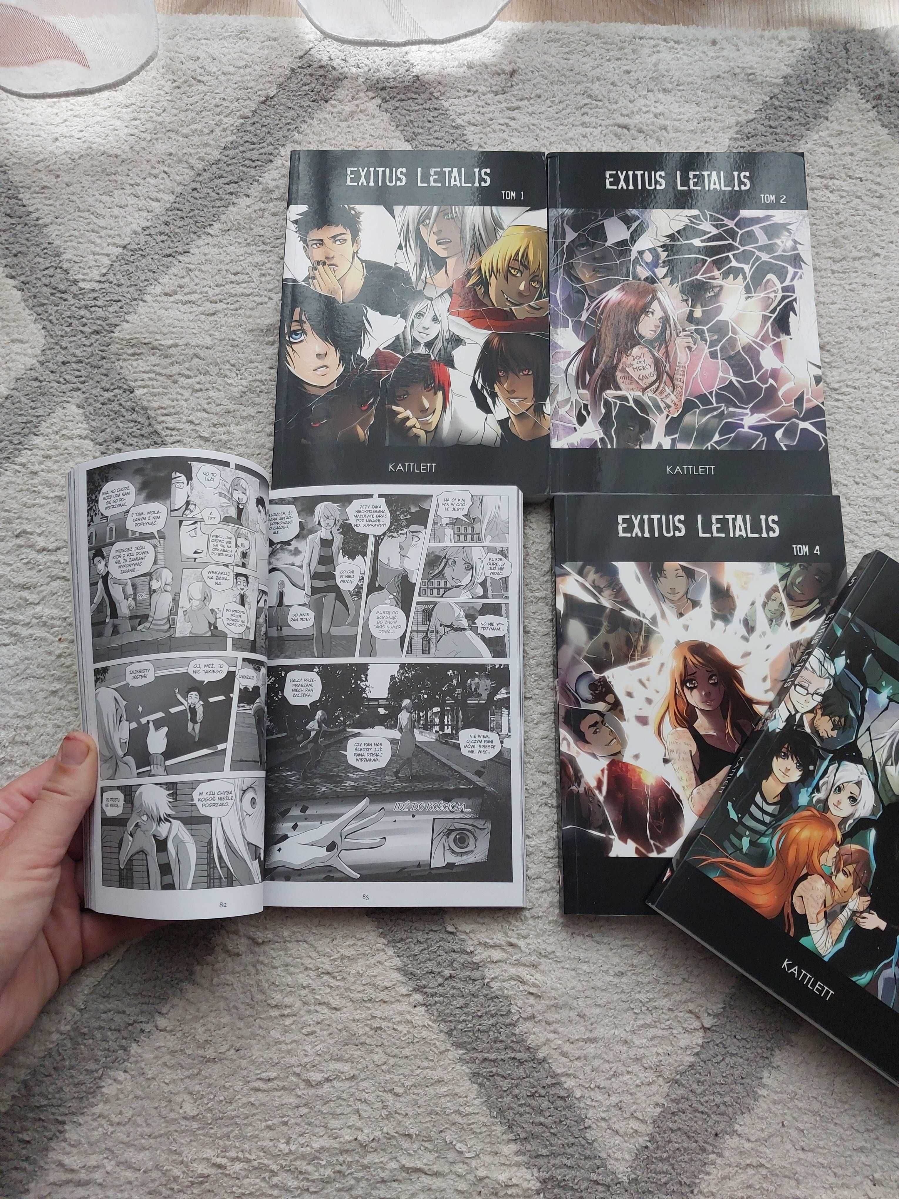Manga Exitus Letalis 1-5 Kotori Michalina KattLett Daszuta idealne