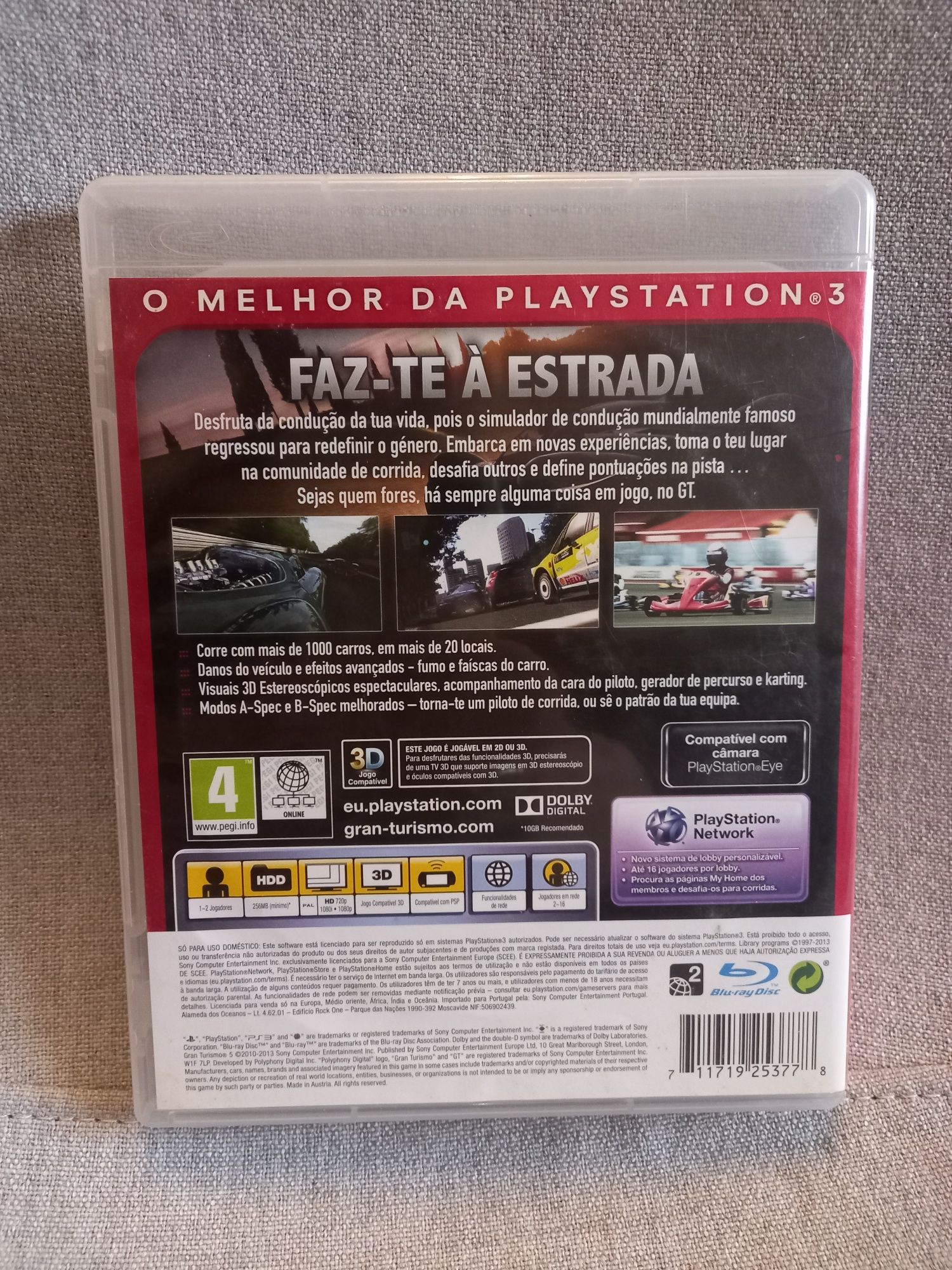 Jogo p/ PS3 Gran Turismo 5