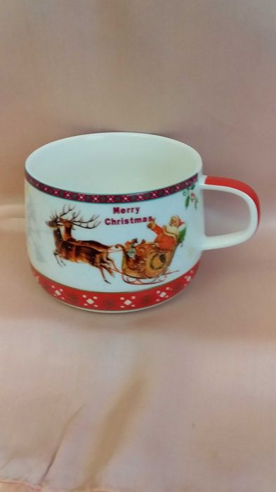 Новогодний набор посуды новый