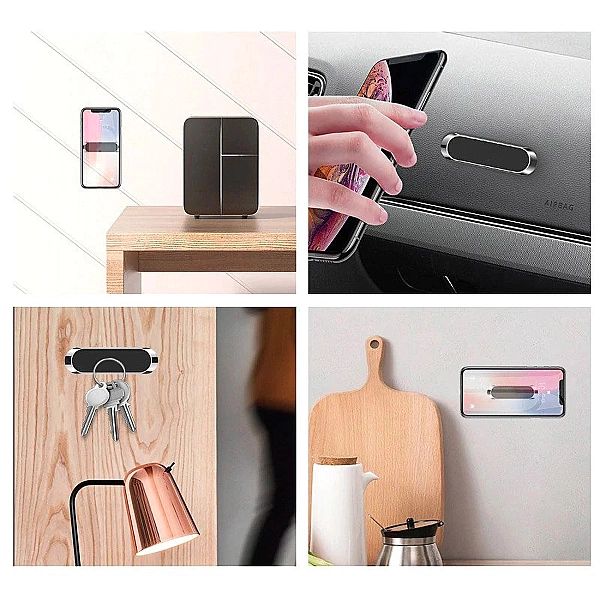 Wozinsky uchwyt magnetyczny na deskę rozdzielczą przyklejany czarny (W