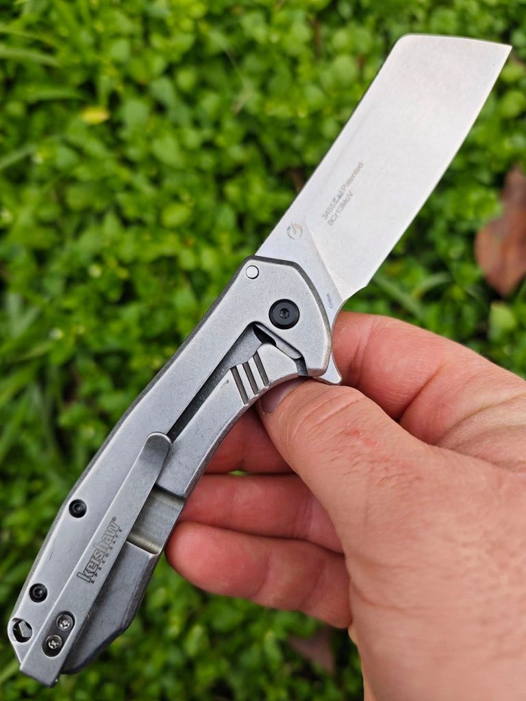Kershaw 3455 Bracket ,тяпка со SpeedSafe ,латунные шайбы , флипер