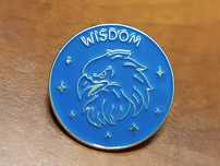 Przypinka, pin, do plecaka, na ubrania Harry Potter Ravenclaw