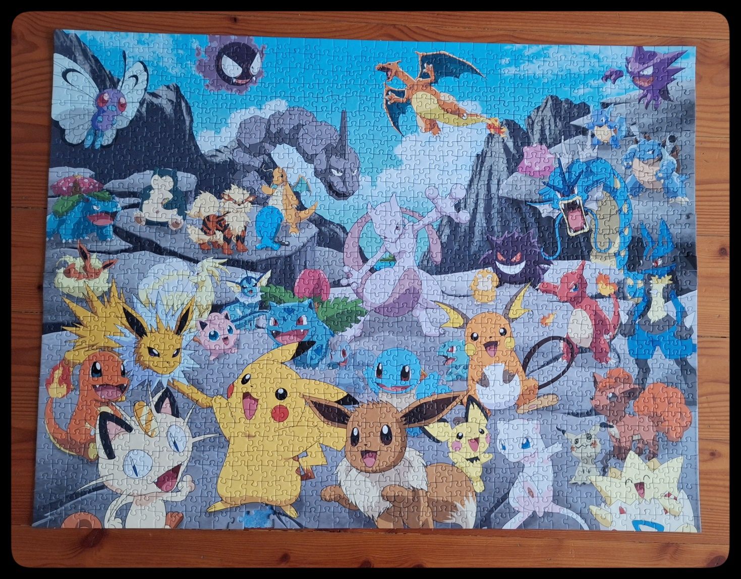 Puzzle pokemon 1500 wymiar 80x60