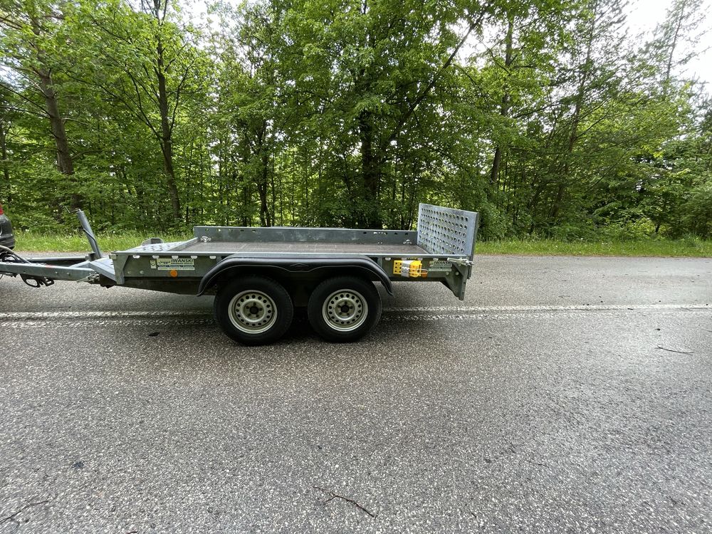 Przyczepa Minikoparka Wózek Widłowy Hydrauliczna 3.5T