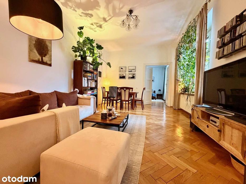 Salwator, 100m2, przestronne krakowskie mieszkanie z balkonem