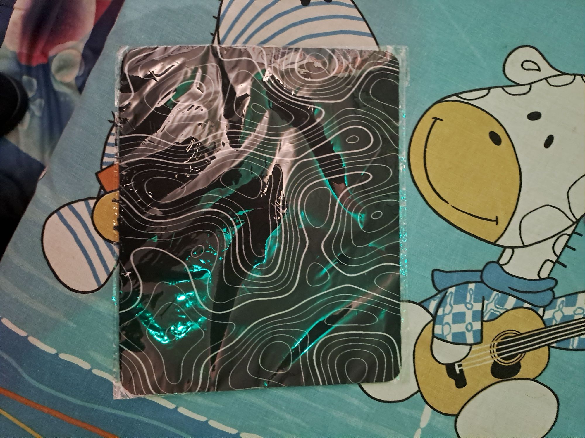 Tapete de raro preto, novo