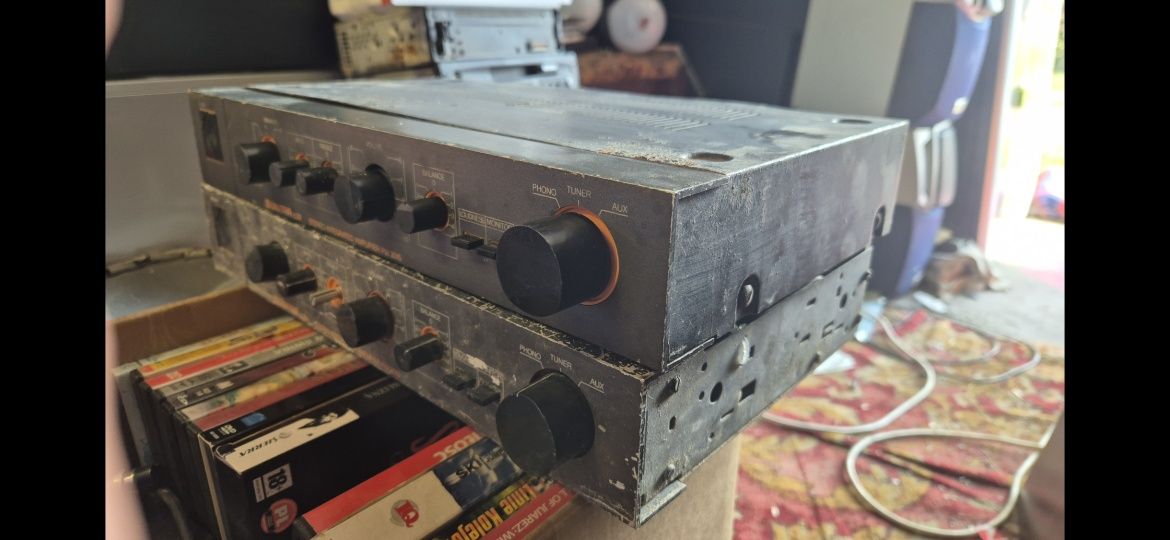 2 wzmacniacze unitra Diora LZR PW3015