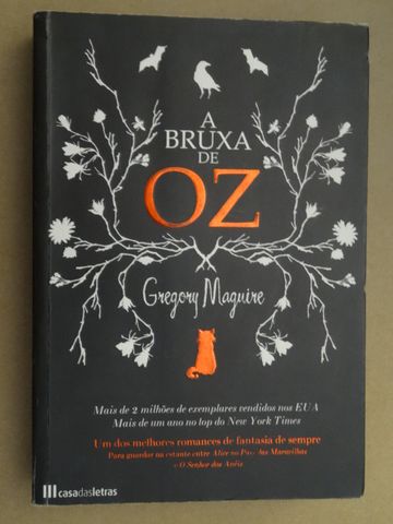 A Bruxa de Oz de Gregory Maguire - 1ª Edição