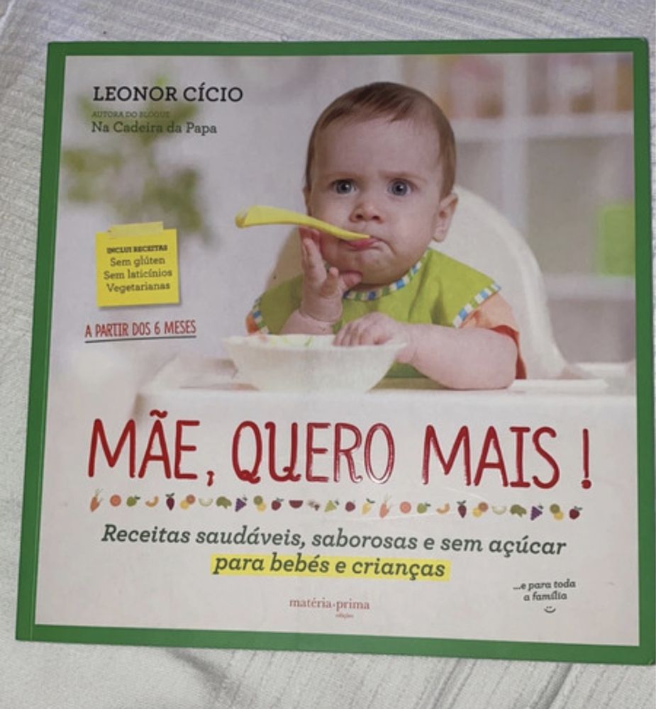 Vendo livro “Mãe, quero mais”