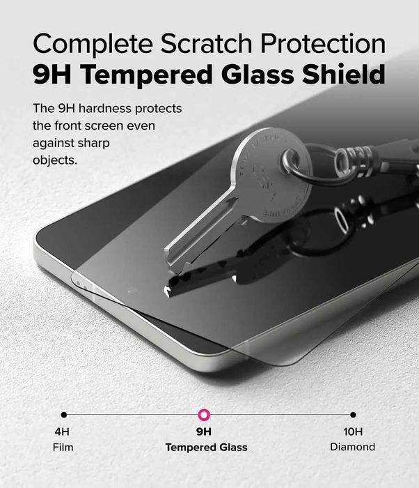 Защитное стекло Ringke Easy Slide 2-Pack для Samsung S25 Edge Clear