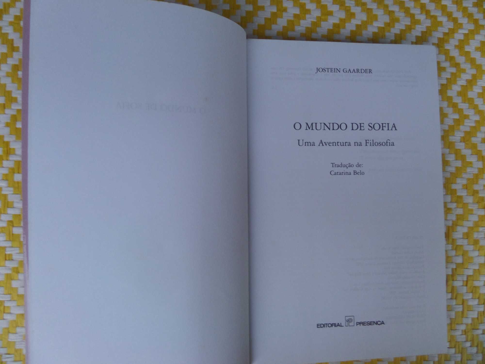 O Mundo de Sofia
de Jostein Gaarder
